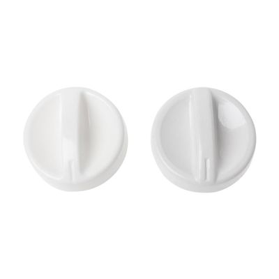 2Pcs Universal Microwave Oven Plastic Spool Rotary Knob Timer Control Switch New