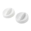 2Pcs Universal Microwave Oven Plastic Spool Rotary Knob Timer Control Switch New view 2