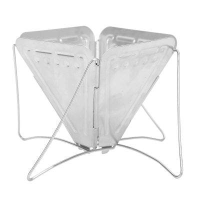 Glomora Compact Stainless Steel Travel Coffee Drip Rack, Foldable Coffee Filter Holder for Outdoor and Camping