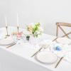 12 Pack White Cheesecloth Table Runner,10FT Gauze Boho Long Christmas Cheesecloth Tablerunners 20x120inch Rustic Cheese Cloth Table Runners for Wedding Party Bridal Shower,Table Decorationsa view 3