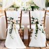 12 Pack White Cheesecloth Table Runner,10FT Gauze Boho Long Christmas Cheesecloth Tablerunners 20x120inch Rustic Cheese Cloth Table Runners for Wedding Party Bridal Shower,Table Decorationsa view 4