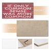 If Only Common Sense Was More Common Funny Shelf Sitter Sign Rustic Wall Decor Office Decor Wall Plaques Wooden Wall Hangings Sign Bathroom Decor For Home Office 12X6 In view 4