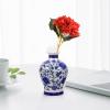 VILLCASE Ceramic Flower Pot, Vintage Style, Dried Flower Container, 11" view 2