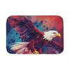 Bald Eagle Memory Foam Bath Mat - Artwork Absorbent Bath Rug - Cool Art Rug for Bathroom - 30 x 18 inches view 1