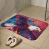 Bald Eagle Memory Foam Bath Mat - Artwork Absorbent Bath Rug - Cool Art Rug for Bathroom - 30 x 18 inches view 2