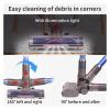 ConvOw Brush Compatible for Dyson V7 V8 V10 V11 V15 Vacuum Cleaners,Interchangeable Brush Head Parts with LED Lights for Hard Floors and Carpets view 2