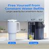 Waterdrop ED01AB Alkaline Electric Water Filter Pitcher, 15-Cup, Blue view 3