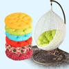 ALKANI Erddcbb Hanging Egg Hammock Chair Cushions Without Stand, Thick Round Nest Hanging Chair Back Without Chair Cradle Cushion Bird's nest Double-White D105cm(41inch) view 3
