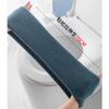 4 Pack Toilet Seat Covers for Bathroom, Bathroom Soft Thicker Warmer Stretchable Washable Cloth Toilet Seat Cover Pads, Easy Installation view 2