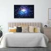 1 Panel Wall Decor CPU Concept Canvas Wall Art Technology Digital Wall Art Modern Artwork for Office Electronic PC Picture Print on Canvas Framed Ready to Hang for Living Home Decor 24X36 INCH view 3