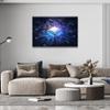 1 Panel Wall Decor CPU Concept Canvas Wall Art Technology Digital Wall Art Modern Artwork for Office Electronic PC Picture Print on Canvas Framed Ready to Hang for Living Home Decor 24X36 INCH view 4