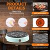 Baker's Friend Mini Pancakes Maker Machine, Dutch Mini Pancake Griddle, 14 Holes Electric Poffertjes Pan, Ideal for Breakfast, Snacks, Desserts & More view 3