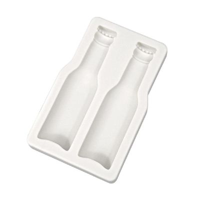 Beer Bottle Shaped Silicone Mold Fondant Chocolate Mould DIY Cake Dessert Mould Homes Kitchen Baking DIY Supplies Dessert Mold For Candle Baking Silicone Tools