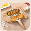 ZAKAK Omelette Artifact 3-in-1 Omelette pan nonstick Breakfast pan pan pan Egg Burger pan Home Steak Frying pan New Four-Hole Omelette pan (White Dual-Purpose) view 1