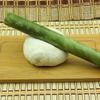BESTonZON Marble French Rolling Pin Non-Stick Polished Dough Roller Kitchen Baking Utensils for Bread Pastry Pasta Pizza Cookie Bread Fondant 21cm view 3