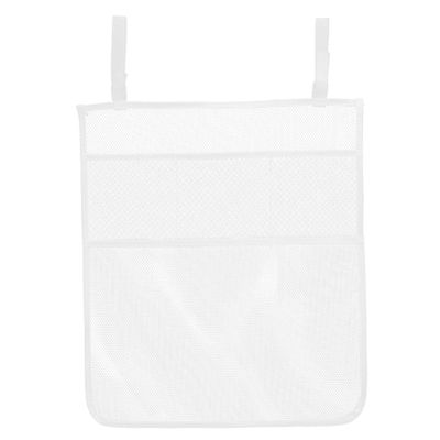 Cabilock Hanging Mesh Storage Bag for Clothes and Toys Multi-grid Organizer Versatile Wall Mount Lightweight Space-saving Design for Bedside Bathroom and Home Use