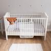 Cabilock Hanging Mesh Storage Bag for Clothes and Toys Multi-grid Organizer Versatile Wall Mount Lightweight Space-saving Design for Bedside Bathroom and Home Use view 2