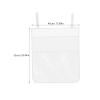 Cabilock Hanging Mesh Storage Bag for Clothes and Toys Multi-grid Organizer Versatile Wall Mount Lightweight Space-saving Design for Bedside Bathroom and Home Use view 3
