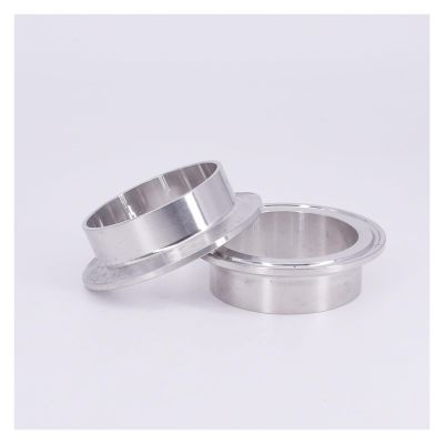 Sanitary clamp 57/63/76/89/102-219mm Pipe OD Butt Weld 2.5" 3" 3.5" 4" 5" 6" Tri Clamp Ferrule 304 Stainless Sanitary Fitting homebrew (Color : 57mm OD K77.5mm)