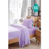 AHJ Beddings Luxurious 1000 Thread Count Twin-XL Size 8 Piece Bed in a Bag (500GSM Fiber Fill Comforter, 20" Deep Pocket Sheet Set and Bed Skirt) 100% Egyptian Cotton - Lilac Solid view 4