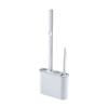 Scka Silicone Toilet Brush Without Dead Corner Household Toilet Daily Cleaning Set Wall Mounted Toilet Brush view 1