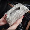 Shinny Tissue Box Cover Rectangular Holder for Home/Car/Office Decor Fashion White New view 1