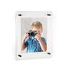 10 x 24 Contemporary Acrylic Floating Frame: Elevate Your Art and Photos in Style - Featuring 19x25mm Black Acrylic Standoff for Wall Mounting. view 1