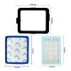 ConvOw HEPA Filter Replacement Kit Compatible for Philips FC9732 FC9728 FC9735 Vacuum Cleaner HEPA Filter Frame Replacement Kit view 2