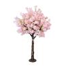 ESRADA Artificial Cherry Blossom Trees Indoor Outdoor Artificial Cherry Blossom Flowers Simulated Artificial Cherry Blossom Tree,for Party Restaurant Mall Pink-1.2mx1m view 1