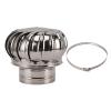 Zerodis Chimney Rotating Ventilator, Stainless Steel Anti Downdraught Chimney with Clamp Rotating Chimney Cowl Fits Most Standard Chimney Pots (Thickened 150 Type) view 1