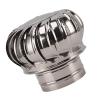 Zerodis Chimney Rotating Ventilator, Stainless Steel Anti Downdraught Chimney with Clamp Rotating Chimney Cowl Fits Most Standard Chimney Pots (Thickened 150 Type) view 2