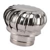 Zerodis Chimney Rotating Ventilator, Stainless Steel Anti Downdraught Chimney with Clamp Rotating Chimney Cowl Fits Most Standard Chimney Pots (Thickened 150 Type) view 3