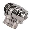 Zerodis Chimney Rotating Ventilator, Stainless Steel Anti Downdraught Chimney with Clamp Rotating Chimney Cowl Fits Most Standard Chimney Pots (Thickened 150 Type) view 4