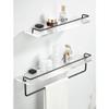 BAHELS Acrylic Shower Caddy Bathroom Accessories, Wall-Mounted Inside Shower Shelves for Bathroom,Dorm & Kitchen (Size : 40cm) view 2