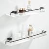 BAHELS Acrylic Shower Caddy Bathroom Accessories, Wall-Mounted Inside Shower Shelves for Bathroom,Dorm & Kitchen (Size : 40cm) view 4