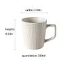 cawein 16.9 oz Large ceramic cup Coffee Mug with Handle mugs, teacups with handles, simple and atmospheric, suitable for daily office and gifts view 2