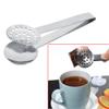 2pcs Stainless Steel Tea Bag Squeezer, Tea Bag Tongs Holders Strainer Clips or Sugar Ice Cube for Kitchen view 3