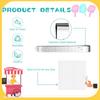 Milkary 3 Set Cotton Candy Mesh and 12pcs Clip Stabilizer Kit, Cotton Candy Machine Supplies Reusable Stainless Steel Clips Candy Making Accessories Compatible Candy Floss Maker view 3