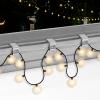 EATAKWARD 100 PCS Hooks, 0.8 Inch Outdoor String Lights Clips Gutter H0.6'' Galvanized Holiday Lighter Roof Hooks Weatherproof Cable Hanger Hooks for Light Kitchen Bathroom Garden view 4