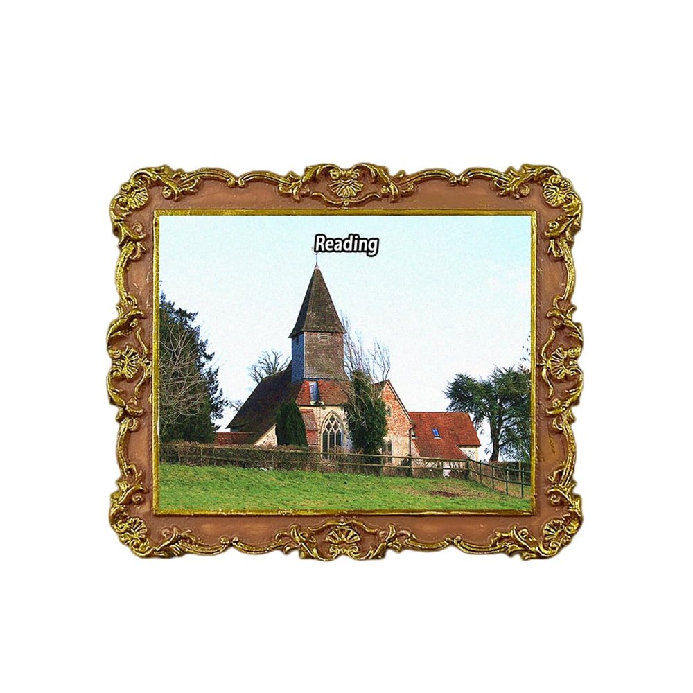 Reading Berkshire England UK Refrigerator Magnet 3D Travel Souvenir Fridge Decoration Magnetic Sticker Craft Collection
