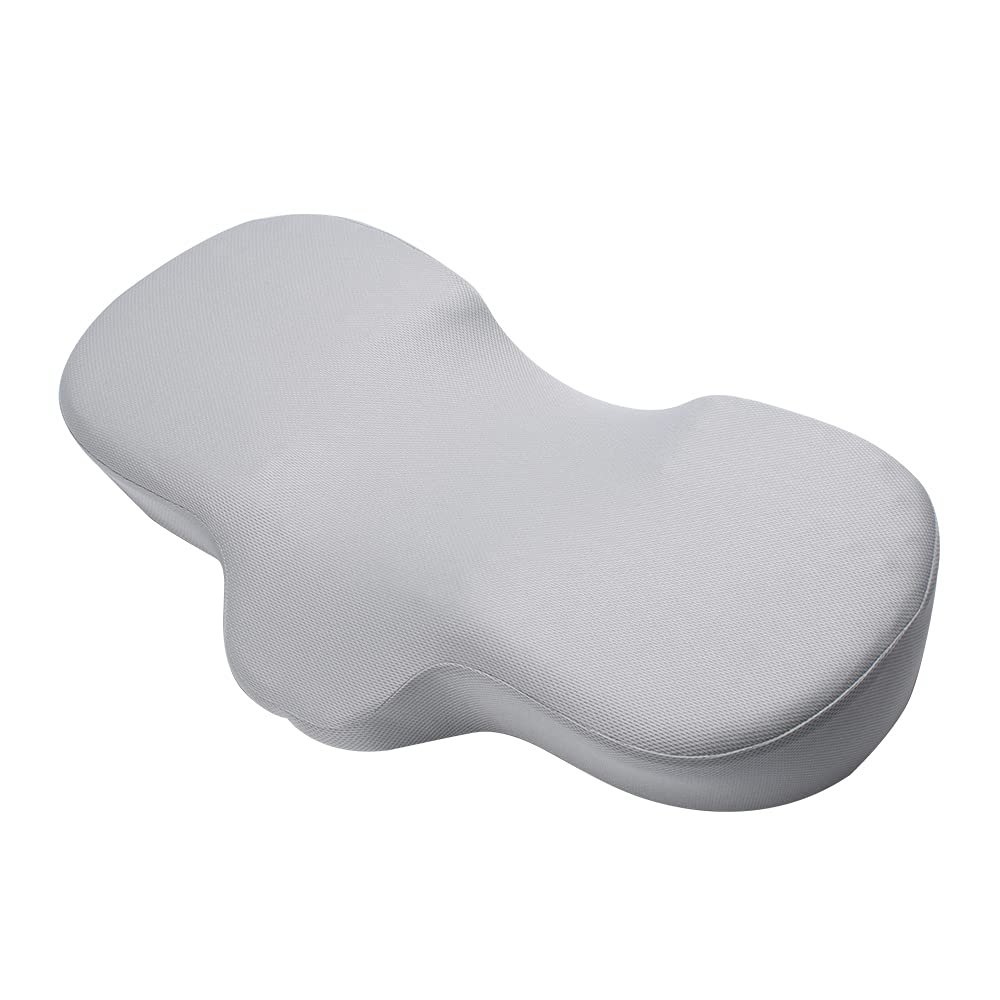 Fancial 3D Memory Foam Cervical Pillow + Cover Set 22.44 x 11.81 x 3.93 inches