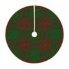 DKJlitter Christmas Tree Skirt, Scottish Clan Menzies Red Green Tartan Xmas Tree Skirts Mat Farmhouse Rustic Xmas Holiday Indoor Party Outdoor Decoration 36 inches view 2