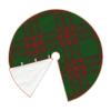 DKJlitter Christmas Tree Skirt, Scottish Clan Menzies Red Green Tartan Xmas Tree Skirts Mat Farmhouse Rustic Xmas Holiday Indoor Party Outdoor Decoration 36 inches view 4