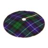 DKJlitter Christmas Tree Skirt, Scottish Clan Mitchell Tartan Plaid Xmas Tree Skirts Mat Farmhouse Rustic Xmas Holiday Indoor Party Outdoor Decoration 48 inches view 3