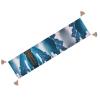 Landscape with Mountains Enchanting Linen Holiday Table Runner - Perfect for Elevating Your Dining Aesthetics view 2