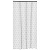 35.5inch x 71inch Black Beaded Curtain Natural Wooden and Bamboo Door Beaded Curtain 27 Strands Doorway Beads String Curtains for Divider Window Hallway Entrance Wall Closet Bedroom Privacy Decor view 1