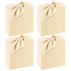 60 Pack Handmade Gauze Cheesecloth Napkins with Fringe,100% Cotton Napkins,Natural Soft Rustic Cotton Dinner Napkins for Wedding Party Event Table Decoration(Beige,16 * 16 Inch) view 1