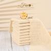 60 Pack Handmade Gauze Cheesecloth Napkins with Fringe,100% Cotton Napkins,Natural Soft Rustic Cotton Dinner Napkins for Wedding Party Event Table Decoration(Beige,16 * 16 Inch) view 2
