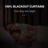 100% Blackout Shield Full Blackout Curtains for Bedroom 90 inch Length 2 Panels Set, Clip Rings/Rod Pocket Faux Linen Black Out Curtains for Living Room, Thermal Insulated, 50Wx90L, Beige view 2