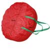 JUOPZKENN 36" X 8" Wreath Storage Bag, Christmas Wreath Garland Storage Container Protect Your Holiday Wreath, Garland Holiday Container with Tear Resistant Material(#1) view 2